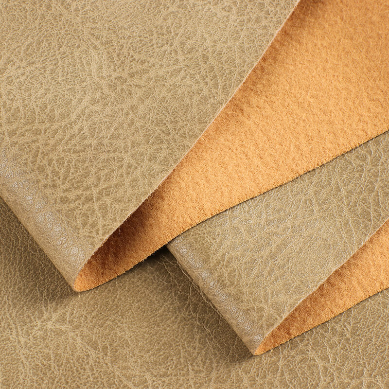 Handmade Faux Leather Sofa Upholstery Fabric for Handmade Wholesale Su 4